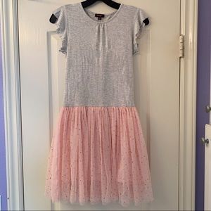 Imoga Girls Pink Tulle Dress